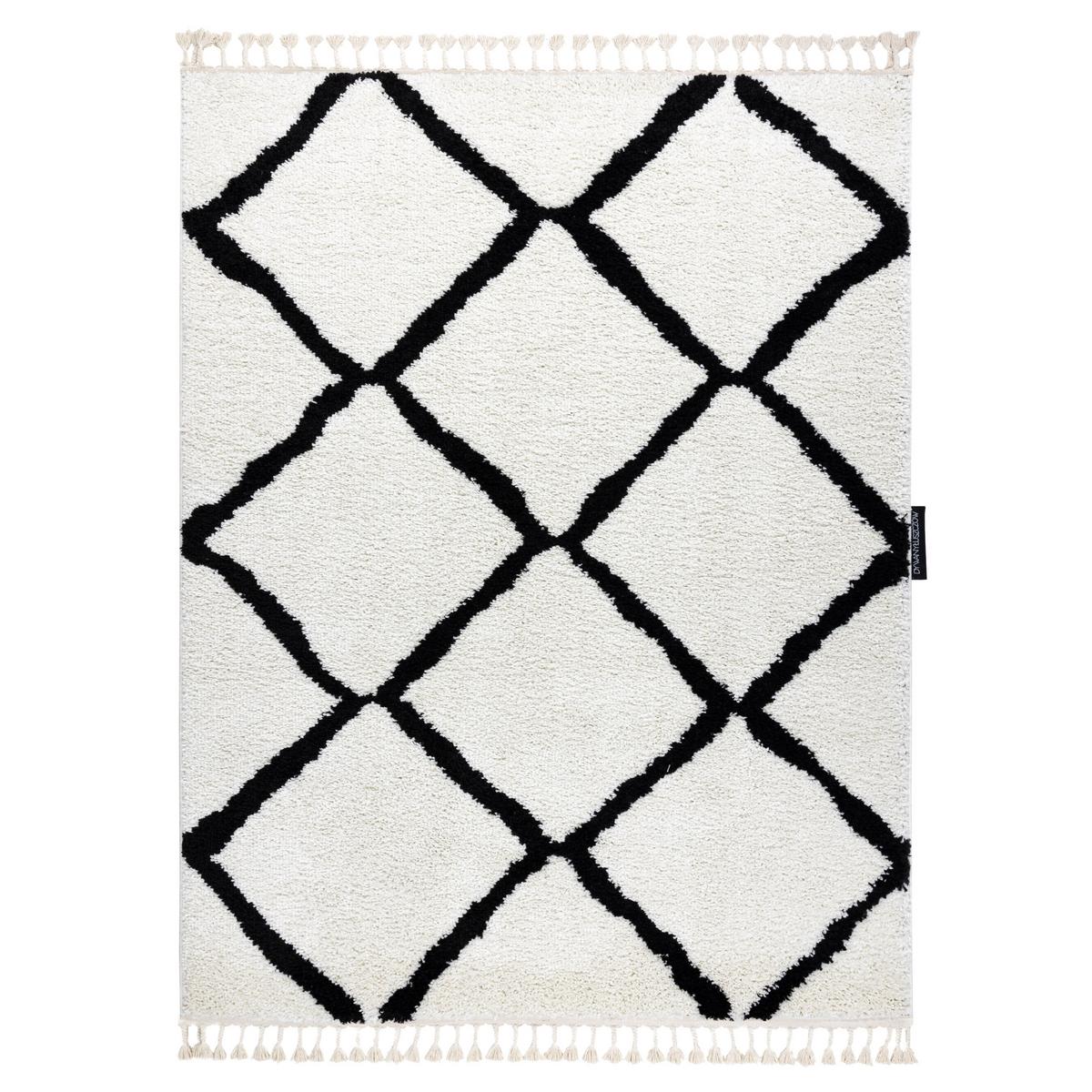 TEPPICH Berber 200/290 cm - Weiß, Textil (200/290cm) - rugsX