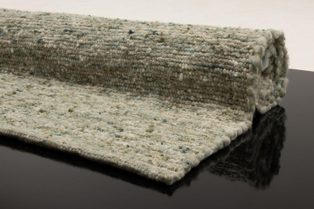 HANDWEBTEPPICH Alm-Freude 60x90 cm - Grün, Textil (60/90cm) - THEKO