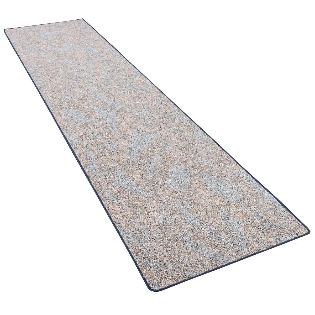 SCHLINGENTEPPICH MEMORY MELIERT LÄUFER - Grau, Textil (100/200cm) - Snapstyle
