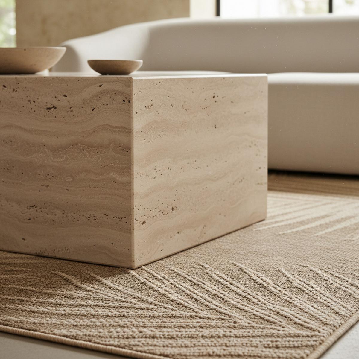 TEPPICH Outdoor ARLBERG in Braun, in Jute-Optik, 140 x 200 cm - Braun, Textil (200/140cm) - KADIMA DESIGN