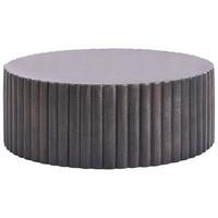COUCHTISCH 117/117 cm Schwarz Pozza - Schwarz, Keramik (117/117/42cm) - Beliani
