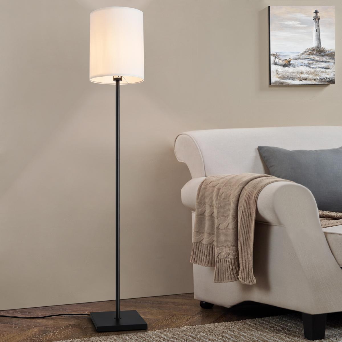 STEHLEUCHTE Solna - Weiß, Metall (28/28/157.5cm) - lux.pro