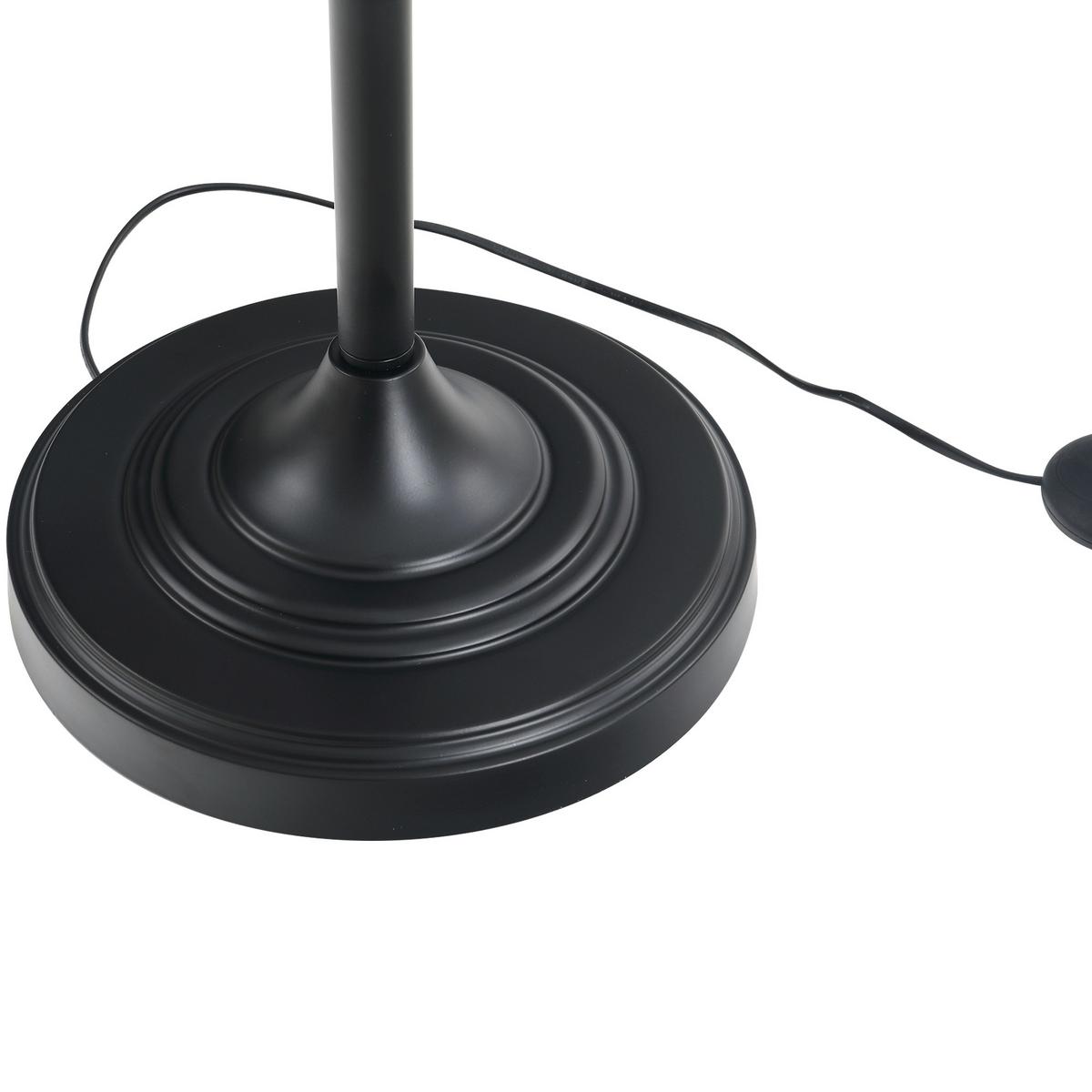 3ER-LAMPENSET 2 Tischlampe(ø38 x 158 cm) + 1 Stehlampe(ø30 x 62 cm) Weiß - Multicolor, Metall (38/158/30cm) - HOMCOM