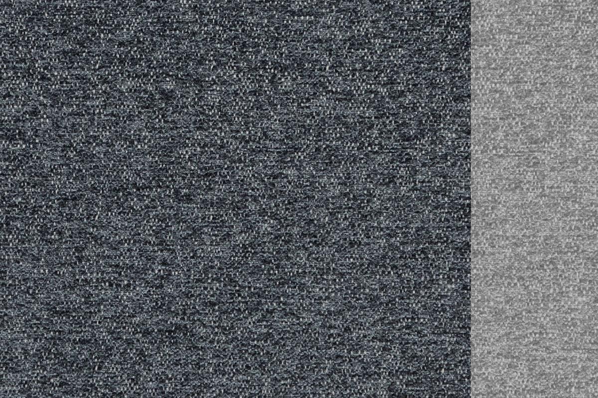 SOFA SALVINI 2,5-Sitzer, graphitfarben - Graphitfarben/Schwarz, Holzwerkstoff/Textil (176/88/99cm) - Wozimo