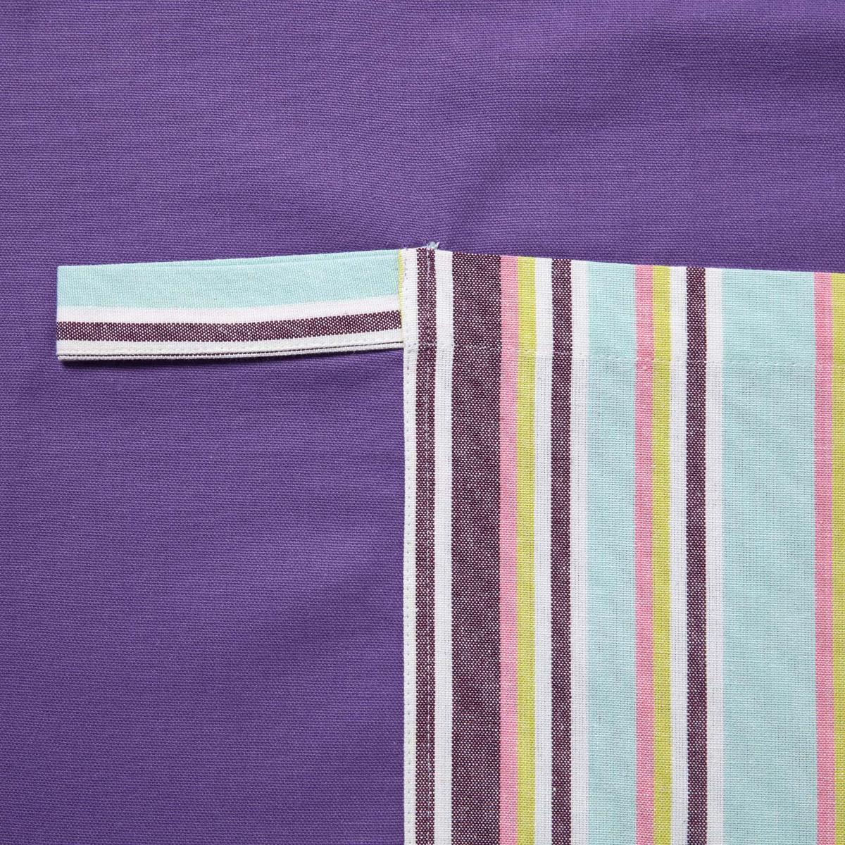 KOCHSCHÜRZE Osaka lila, 100% Baumwolle - Lila, Textil (80/85cm) - Homescapes