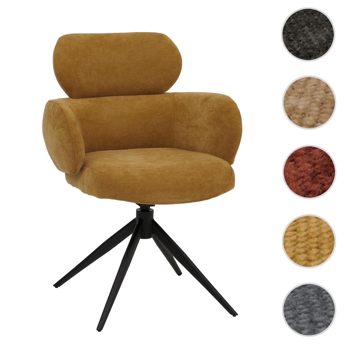 ESSZIMMERSTUHL Gelb - Currygelb/Gelb, Textil (61/86/69cm) - MCW