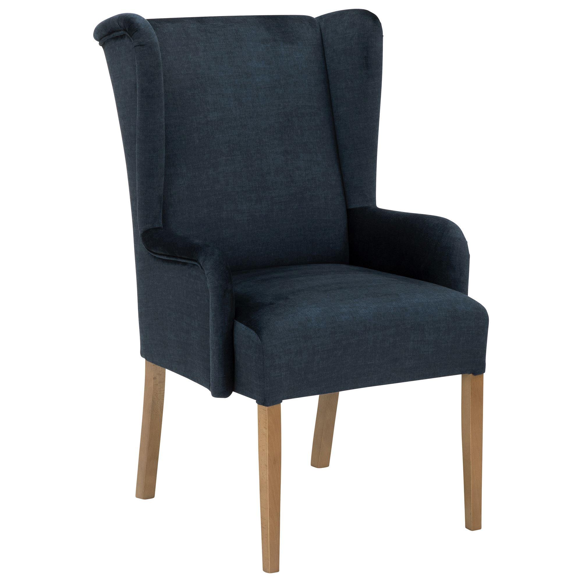 SESSEL Katrya Samtvelours dunkelblau - Dunkelblau, Kunststoff (62/107/68cm) - 58aufmkessel