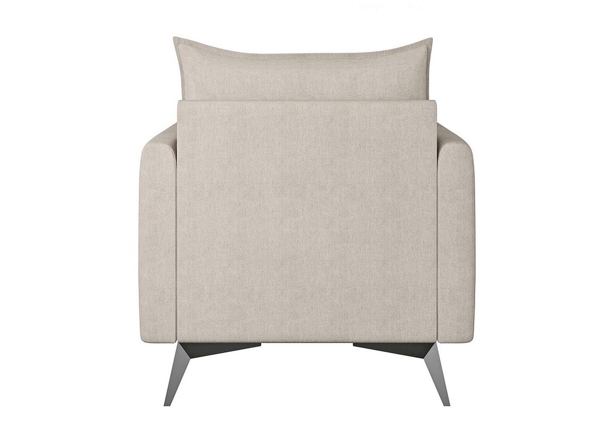 SESSEL Pulse Beige Luxusmicrofaser - Ecru/Beige, Holz/Textil (74/86/31cm) - S-Style Möbel