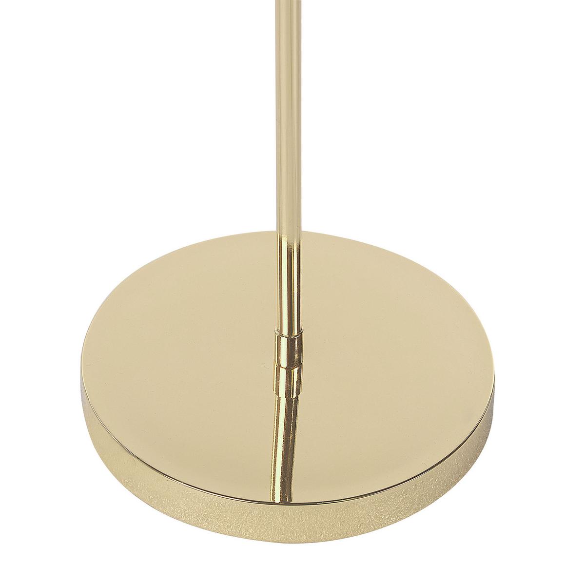 STEHLAMPE Savena 14/20/140 cm - Goldfarben, Metall (14/20/140cm) - Beliani