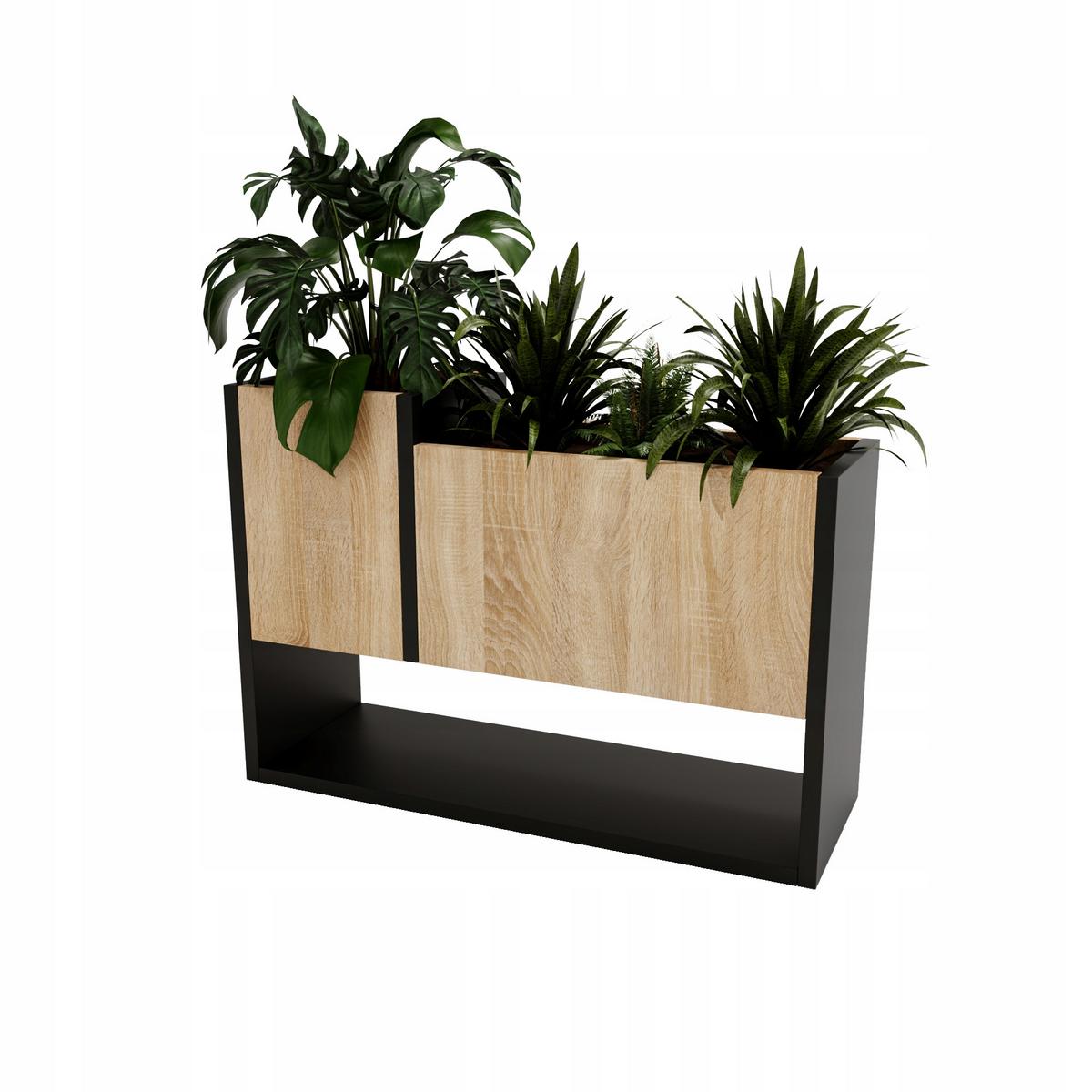 BLUMENKASTEN - Sonoma Eiche, Holzwerkstoff (22.6/45/64.5cm) - RAUMHIRSCH FURNITURE