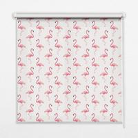 INNENROLLO - Fensterrollo - Rollo - 150x180 cm - Flamingos - Pink, Kunststoff (150/180/0.5cm) - TULUP