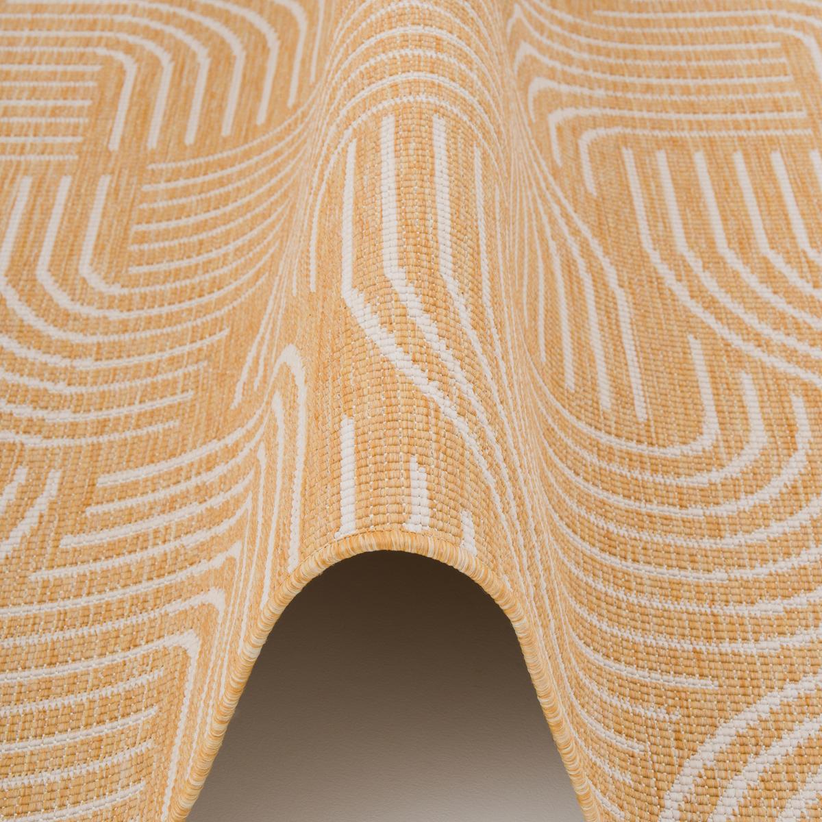 IN- UND OUTDOOR TEPPICH LÄUFER BEIDSEITIG NEWPORT - Gelb, Textil (80/160cm) - Snapstyle