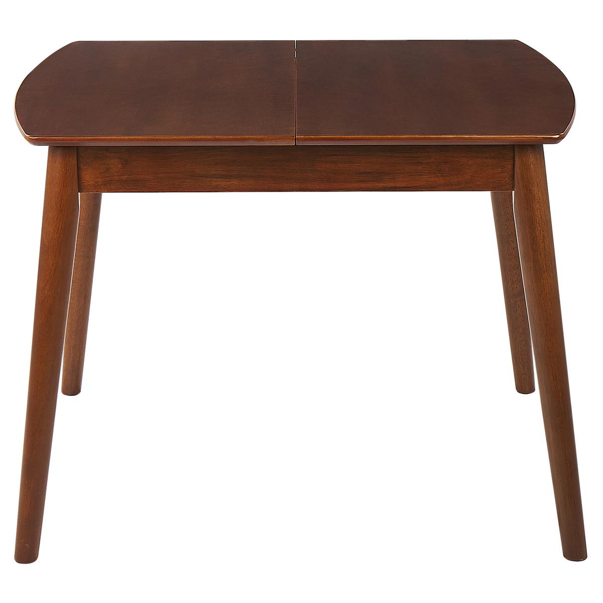 ESSTISCH 100-130/80/75 cm Dunkelbraun Rechteckig Toms - Dunkelbraun, Holzwerkstoff (80/130/75cm) - Beliani