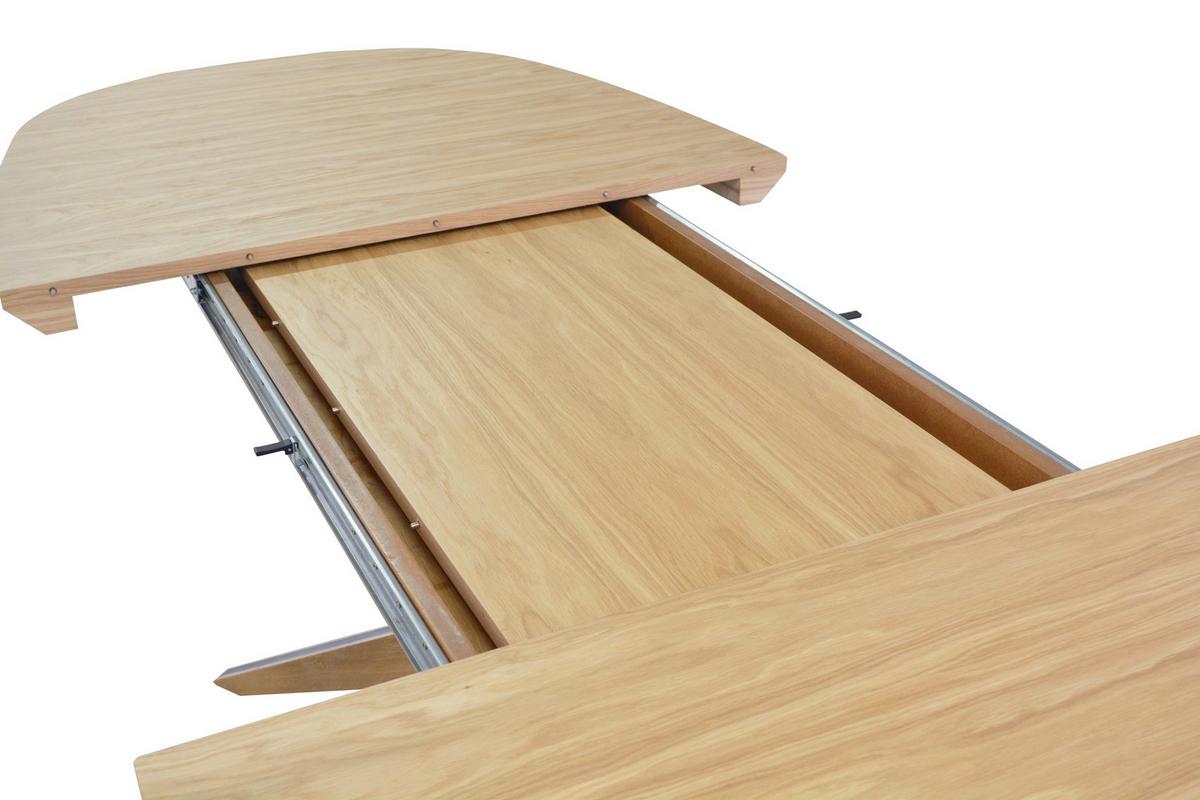 ESSTISCH BASTION Ausziehbar 200 - 300 / 110 x 76 cm - Eichefarben, Holz (200/110/76cm) - MASSENO