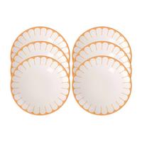 FRÜHSTÜCKSTELLER Fleur Couleur Soleil ø 21,2 cm 6er Set - Gelb, Keramik (21.2cm) - Villeroy & Boch