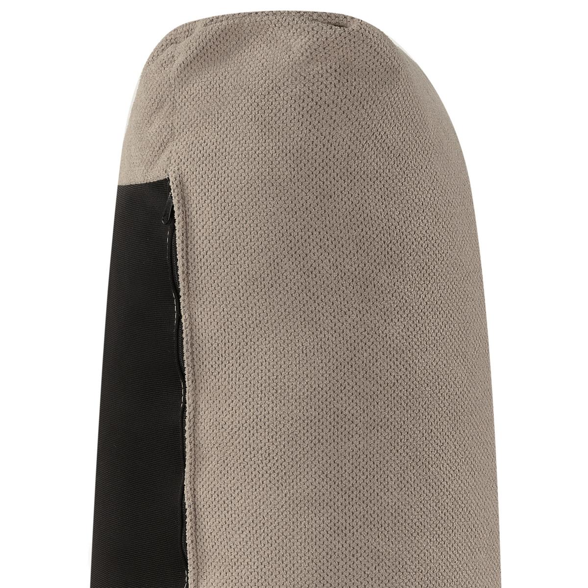 4-SITZER-SOFA Stoff Taupe Veng - Taupe/Beige, Textil (308/79/90cm) - Beliani