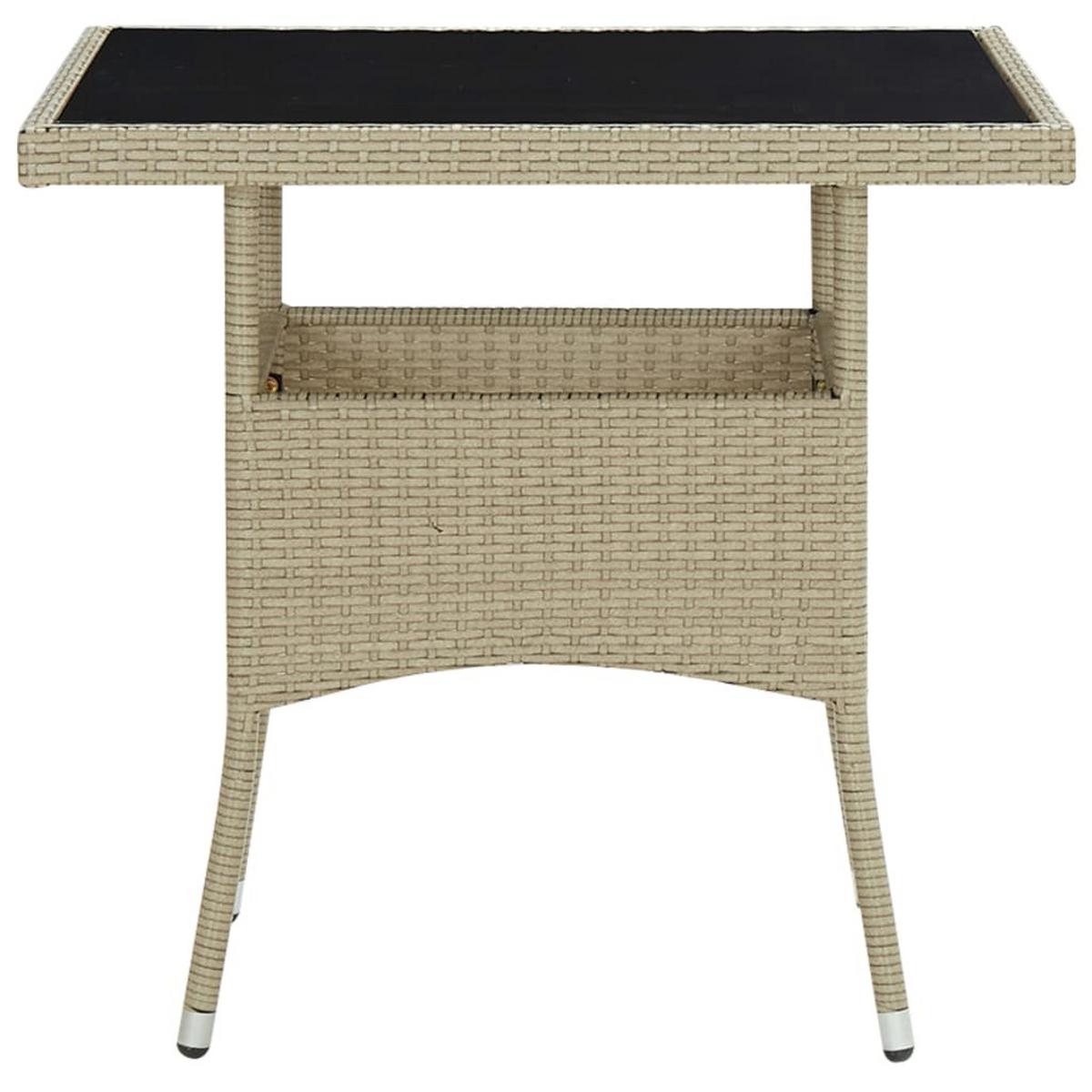 GARTENSET Yadon 3-teilig - Beige, Metall - Nettlife