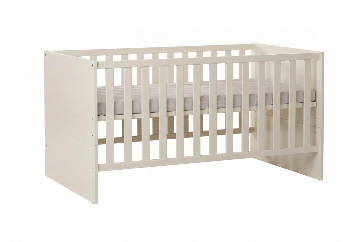 BABYBETT Essentials Premium Weiß - Weiß, Holz/Holzwerkstoff (70/140cm) - arthur berndt