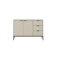 KOMMODE Austin 40/100,4/150 - Kaschmir/Schwarz, Holzwerkstoff (40/100/150cm) - RAUMHIRSCH FURNITURE