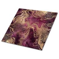 FLIESENAUFKLEBER 9 Stück 30x30 cm selbstklebend Sand und Marmor - Multicolor, Textil (30/1.6/30cm) - TULUP