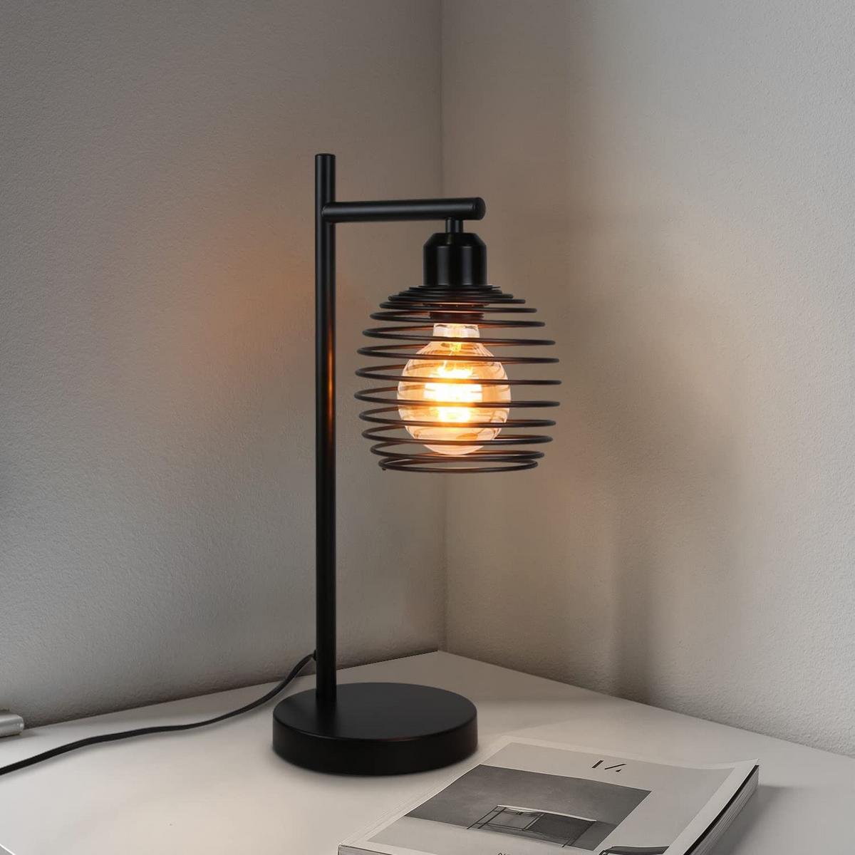 TISCHLAMPE Thaddeus 15/20/42.6 cm - Schwarz, Metall (15/20/42.6cm) - ZMH