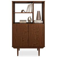 HIGHBOARD SIMONA Kastanie - Kastanienfarben, Holz (80/133/37cm) - IDIMEX