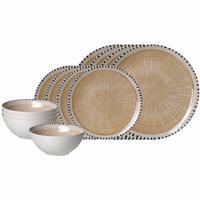 BASIC-SET Natura Creme 12-tlg. - Creme, Keramik (2/2/2cm) - Ritzenhoff Breker