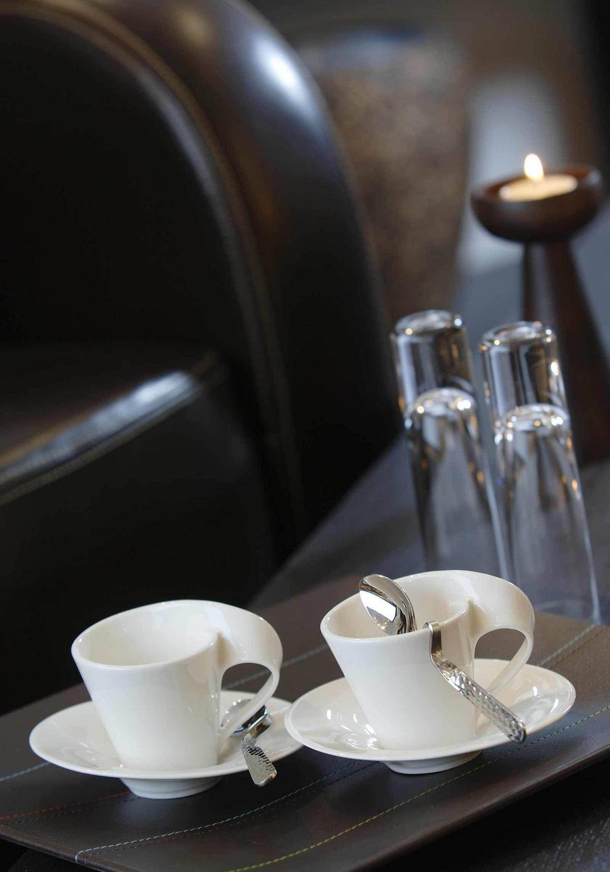 ESPRESSO-/MOKKALÖFFEL NewWave Caffè Spoon silber 12 cm 6er Set - Silberfarben, Metall - Villeroy & Boch