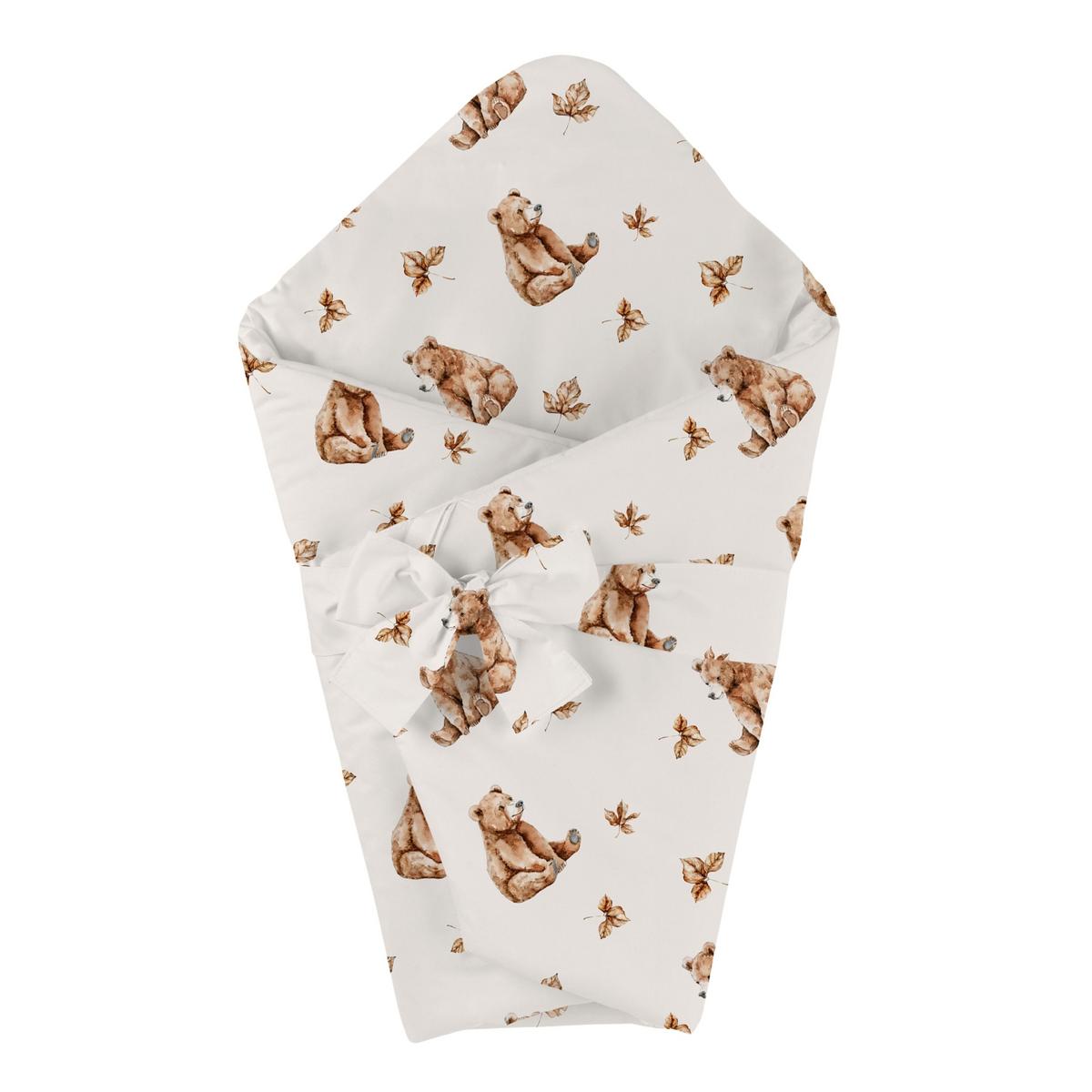 BABY Bambus-Bettwäsche Bärchen - Beige, Textil (75/75cm) - waldin