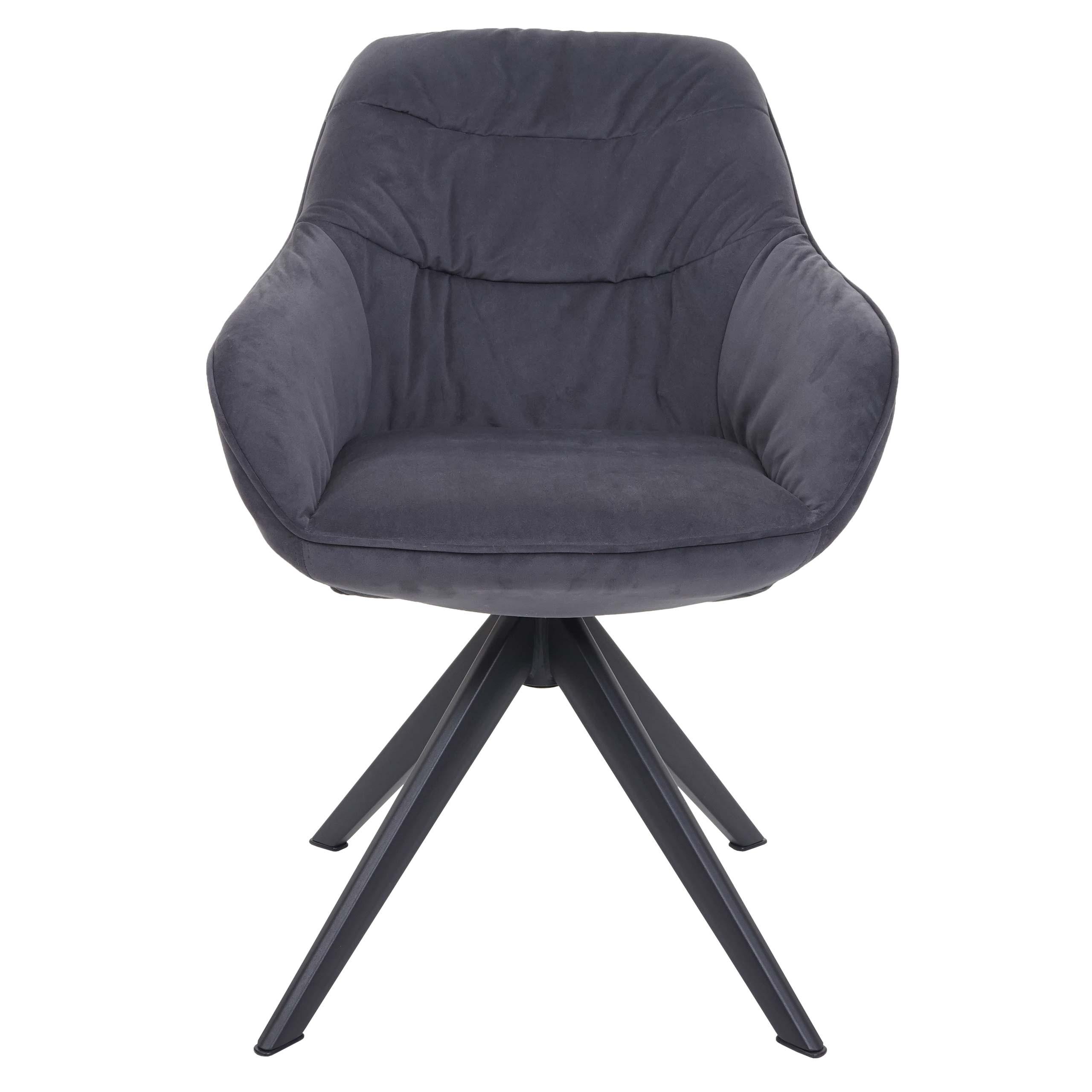 ESSZIMMERSTUHL Grau - Grau, Textil (59/84/52cm) - MCW