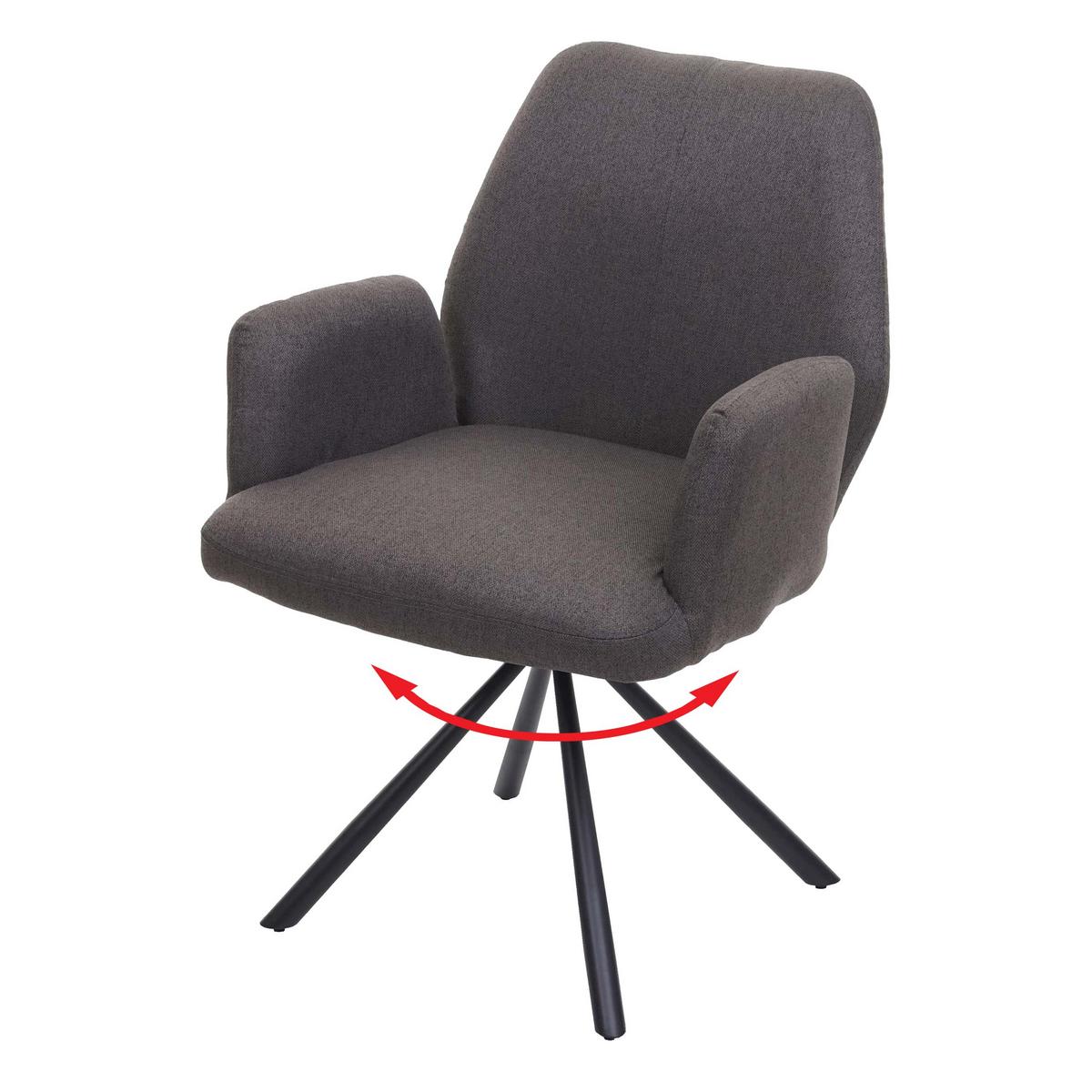 ESSZIMMERSTUHL Grau - Graubraun/Grau, Textil (60/86/66cm) - MCW