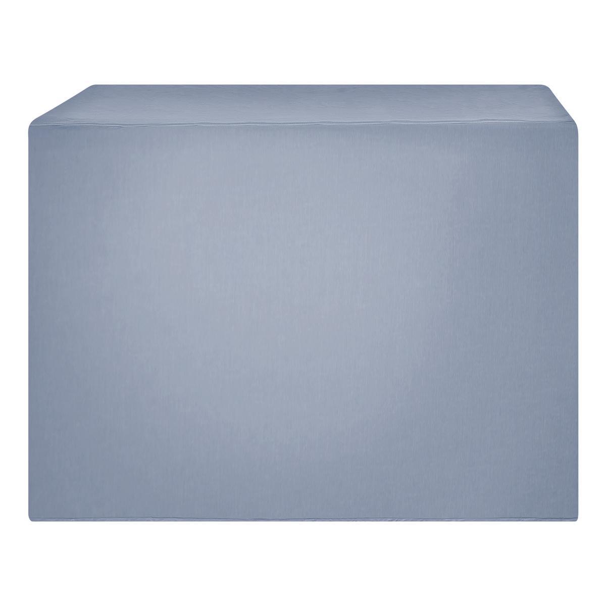 REGENSCHUTZ für Gartenmöbel 110/100/70 cm Chuva - Grau, Kunststoff (110/70/100cm) - Beliani