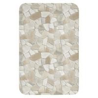WC-VORLEGER Mosaik - Steine - Beige WC Teppich 40x60 cm - Beige, Textil (40/1cm) - OnlyWow