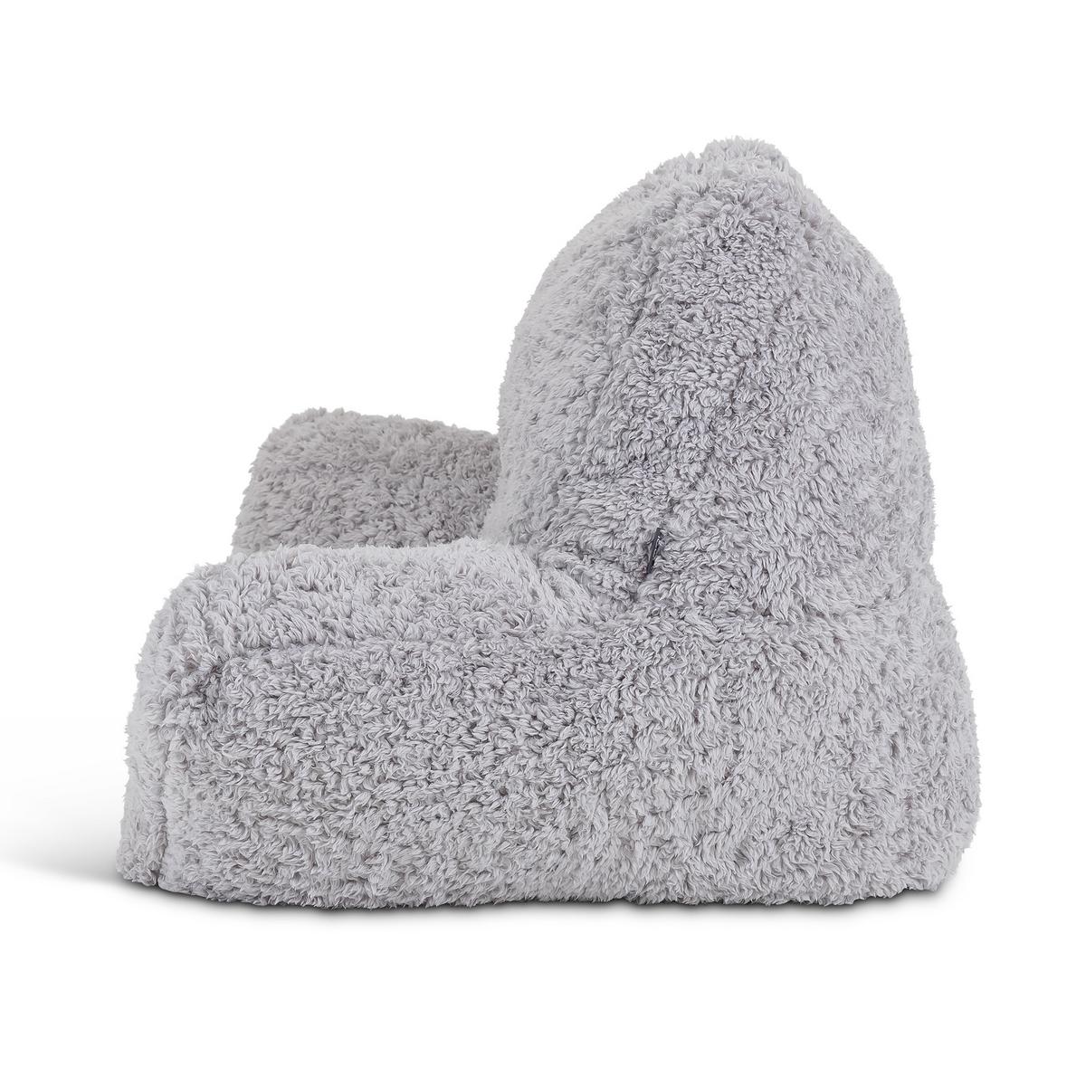 RÜCKENLEHNE Lesekissen Teddybär - Grau, Textil (74/63cm) - icon