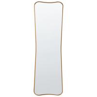 WANDSPIEGEL 50/160 cm Gold Brieuc - Goldfarben, Holzwerkstoff (50/160/2cm) - Beliani