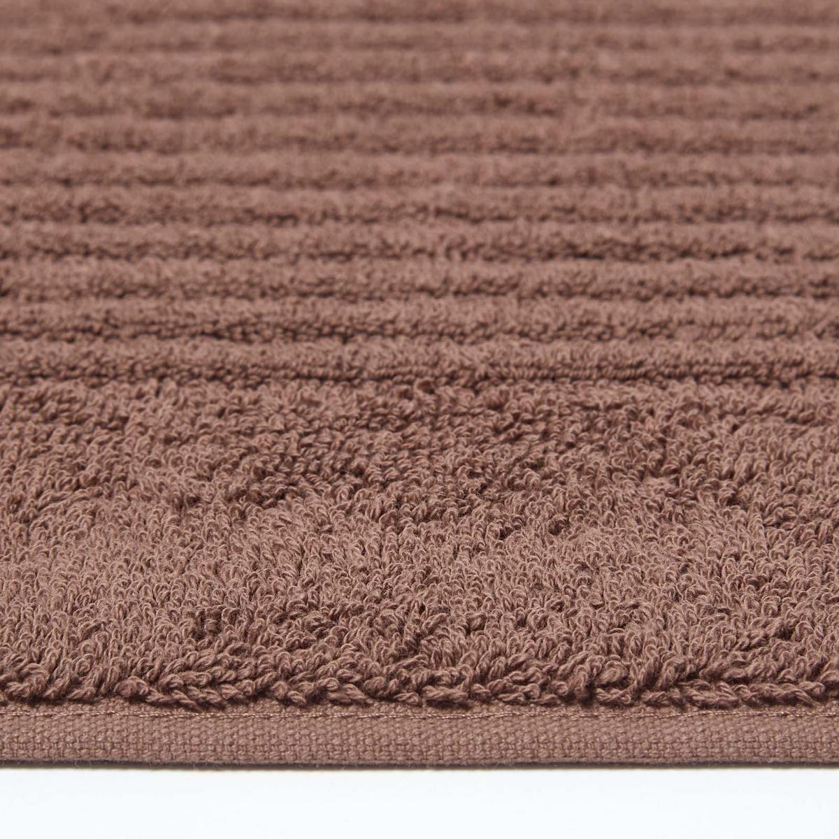 BADEMATTE Imperial 50/80 cm, Baumwolle - Braun, Textil (50/80cm) - Homescapes