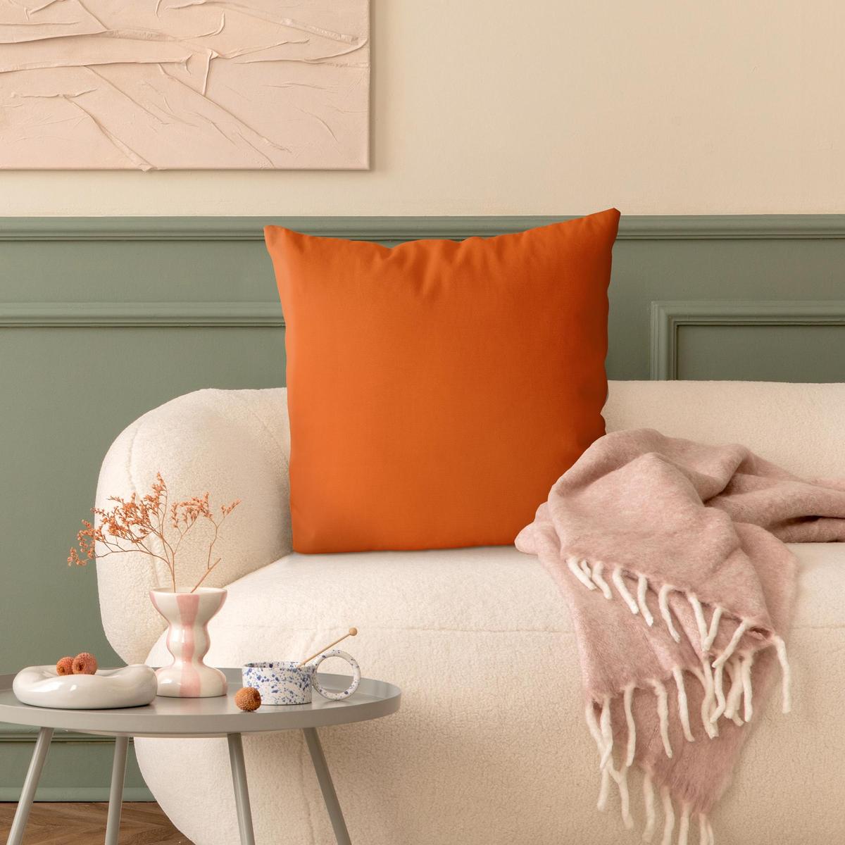 KISSENBEZUG Mohn 50/50 cm - Orange, Textil (50/50cm) - Bilderwelten