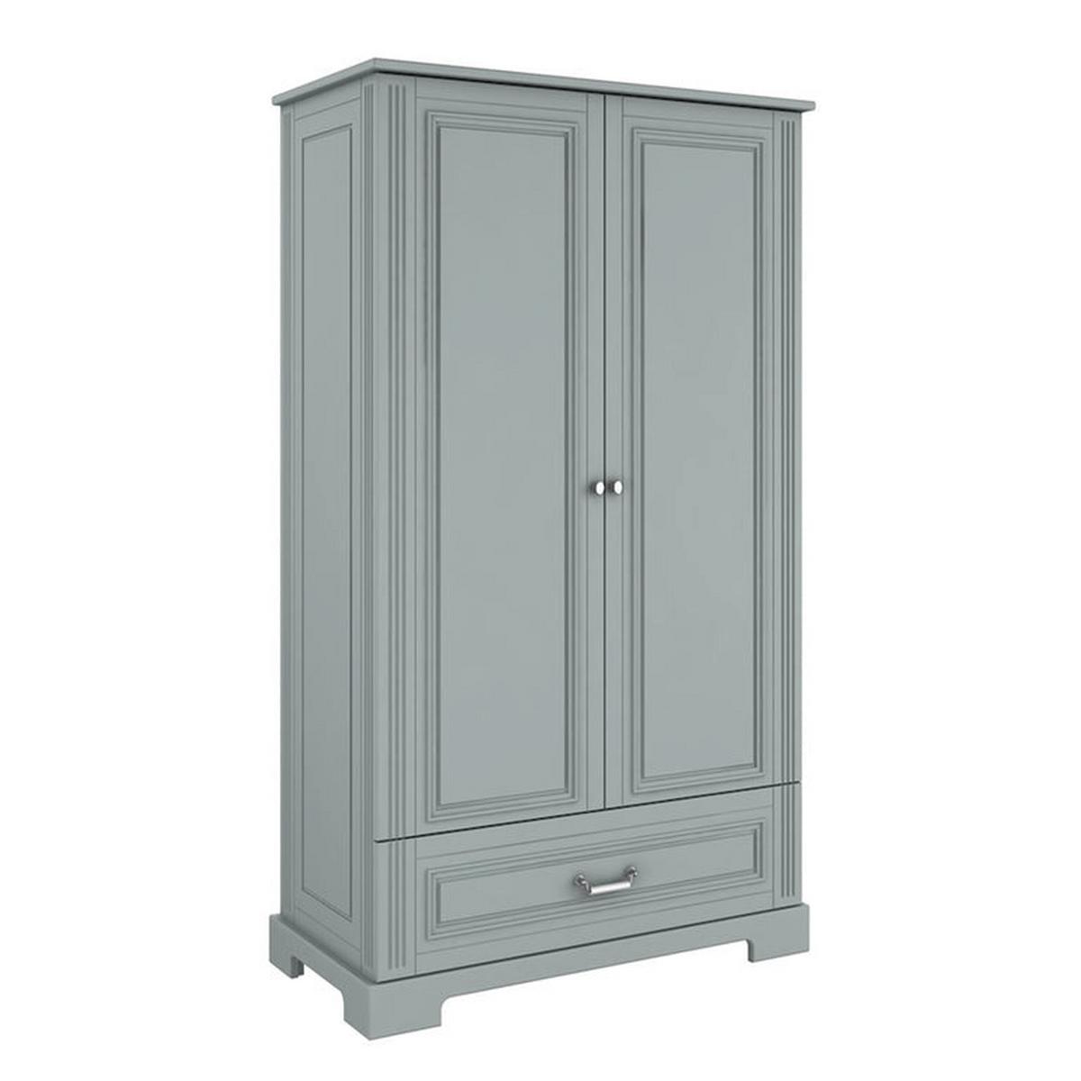 BABYZIMMER 2-teilig Grau - Grau, Holzwerkstoff (152/92/83cm) - Petits-meubles