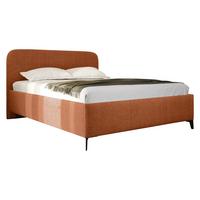 POLSTERBETT Holly - Schwarz/Braun, Holz/Textil (180/200cm) - MIRJAN24
