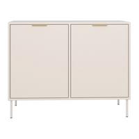 SIDEBOARD Vena Kaschmir 100 cm - Kaschmir/Goldfarben, Holzwerkstoff/Kunststoff (100.6/86/40cm) - Selsey