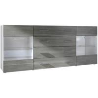 SIDEBOARD Carlos Avola-Anthrazit - Anthrazit, Holzwerkstoff (166/72/35cm) - Vladon