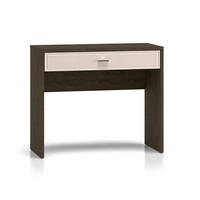 KONSOLE Kaius Kaschmir und Dunkles Holz - Beige, Holzwerkstoff (40/91.6/77.9cm) - Petits-meubles