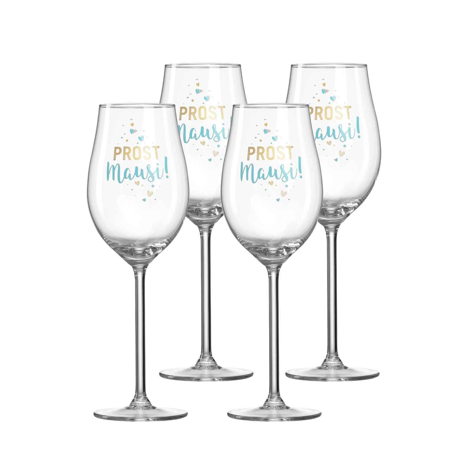 WEINGLÄSER Mädels transparent 460 ml 4er Set - Transparent, Glas (0.6L) - Ritzenhoff Breker