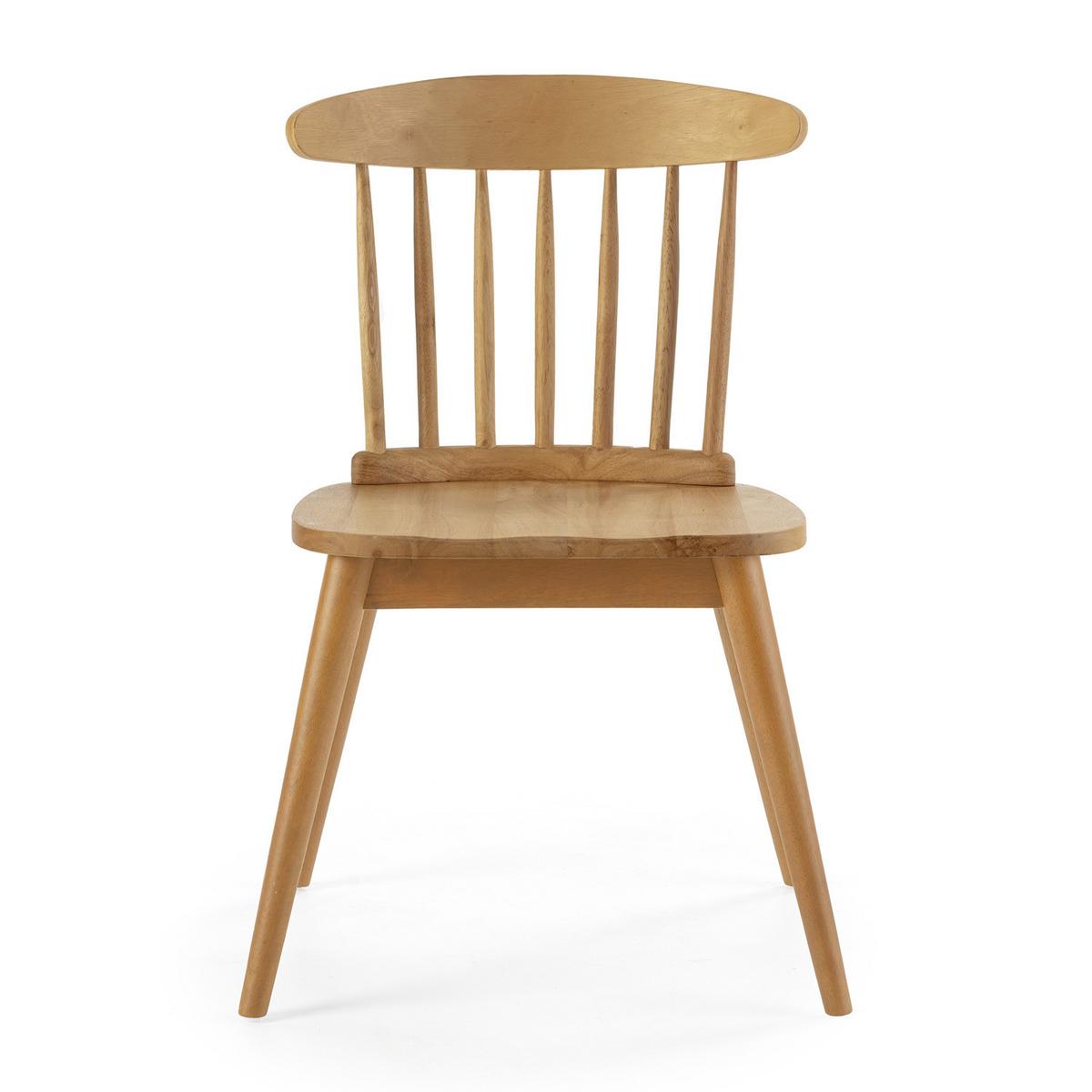 STUHL 2er-Set Ben aus Eichenholz - Honigeiche, Holz (55/80/52cm) - VS Venta-stock