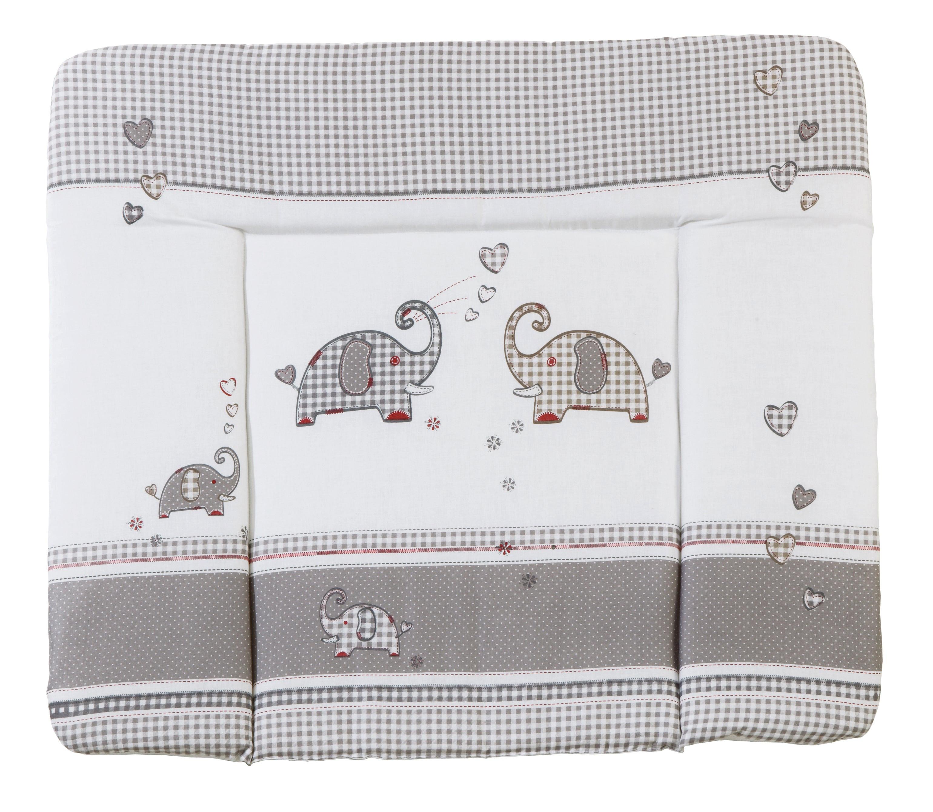 WICKELAUFLAGE Jumbo twins grau - Grau, Textil (85/75cm) - Roba