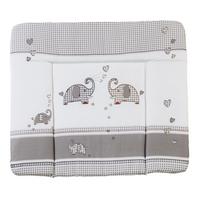WICKELAUFLAGE Jumbo twins grau - Grau, Textil (85/75cm) - Roba
