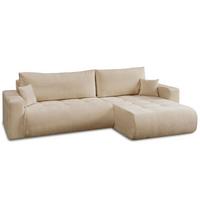 ECKSOFA CLOUD II XL mit Schlaffunktion Vibe 07 - Beige, Textil (280/152cm) - Lookway