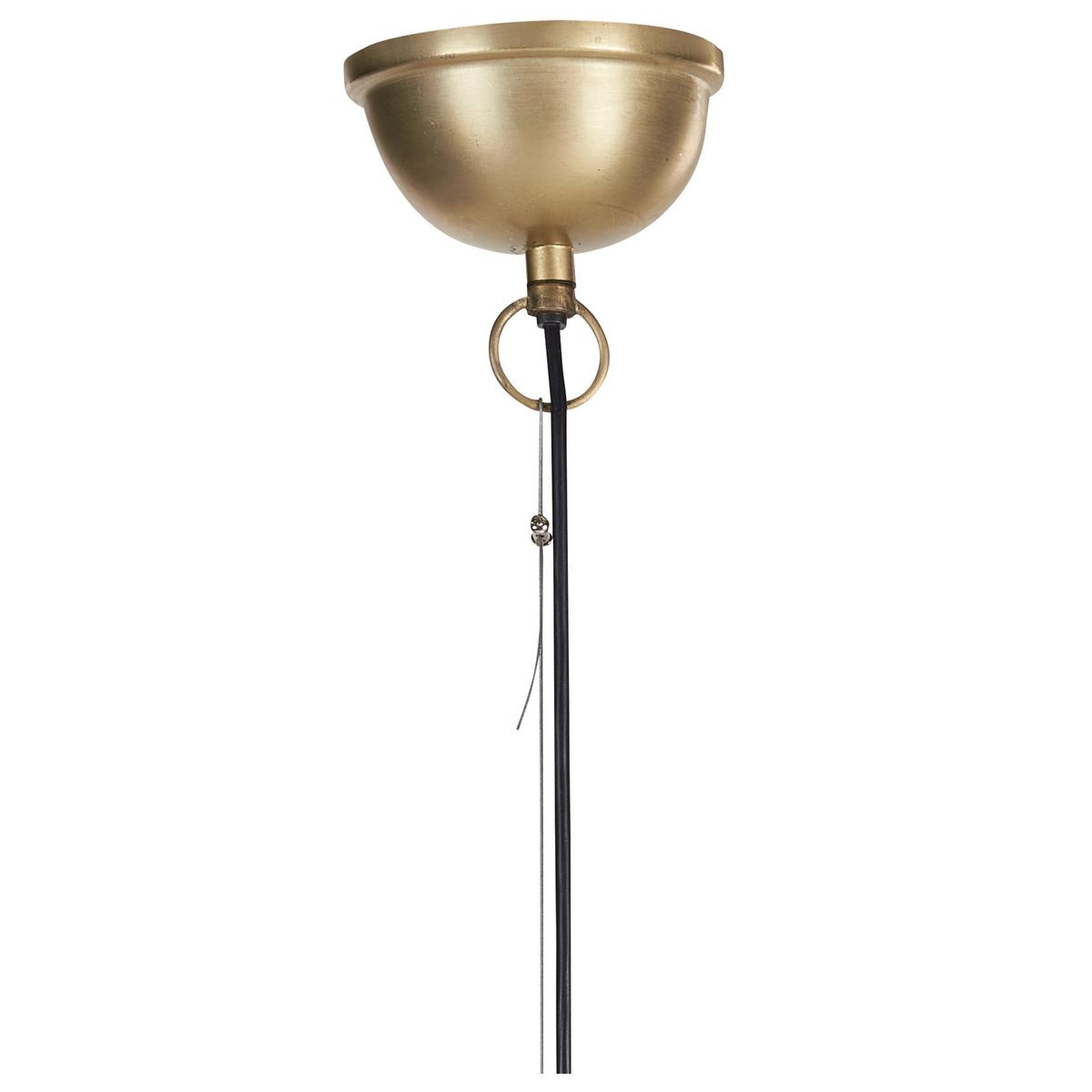 HÄNGELEUCHTE Kaveri 60/60/146 cm - Dunkelbraun, Holz (60/60/146cm) - Beliani