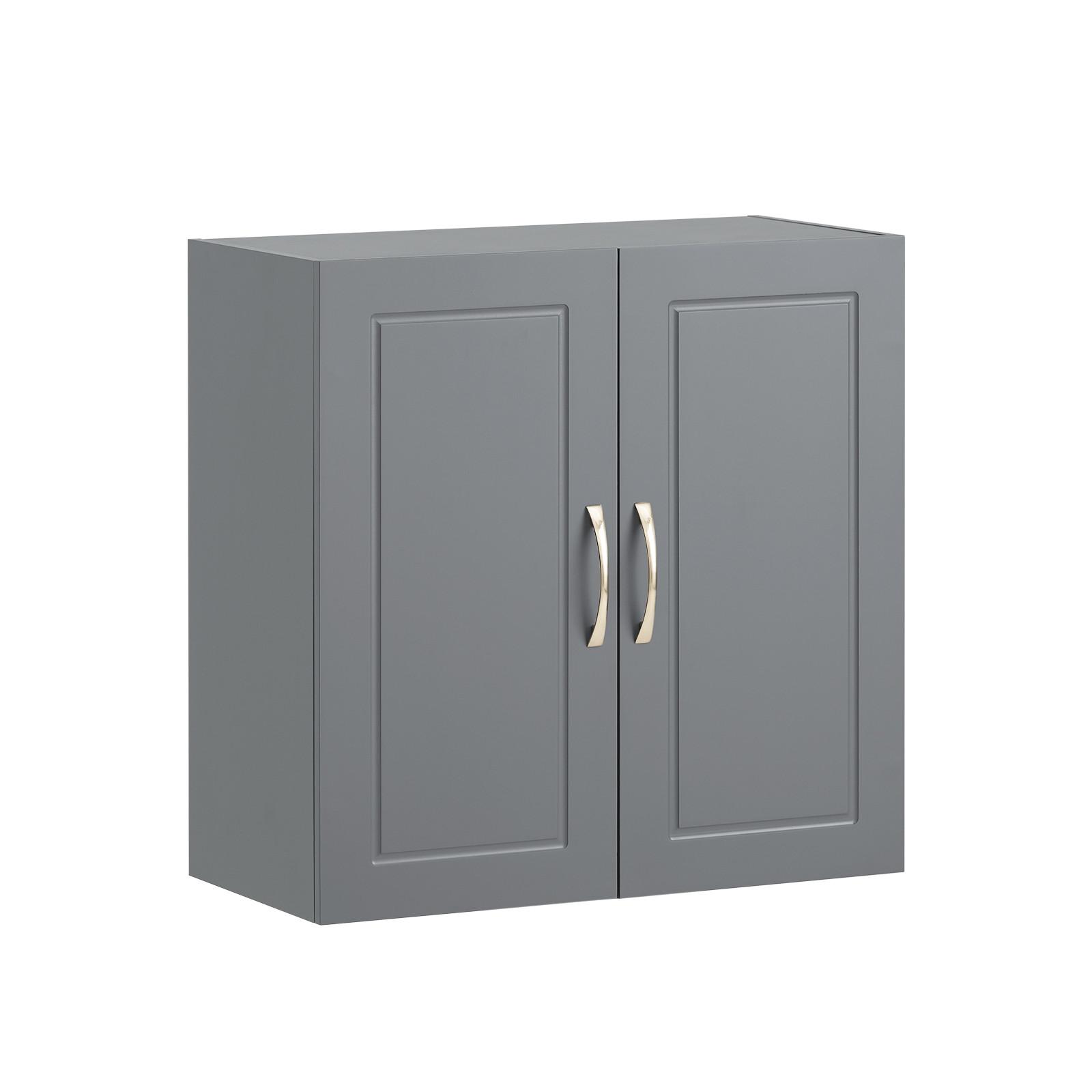 HÄNGESCHRANK Dunkelgrau - Grau, Holzwerkstoff (60/60/30cm) - SoBuy