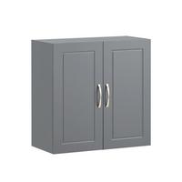 HÄNGESCHRANK Dunkelgrau - Grau, Holzwerkstoff (60/60/30cm) - SoBuy